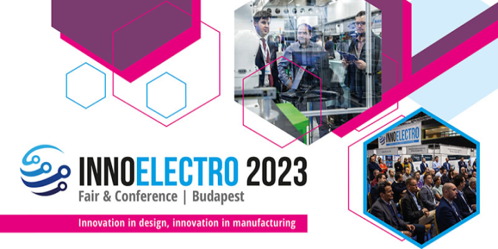 Banner of InnoElectro 2023 - Fair & Conference Budapest