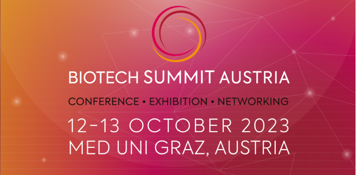 Banner of Biotech Summit Austria 2023